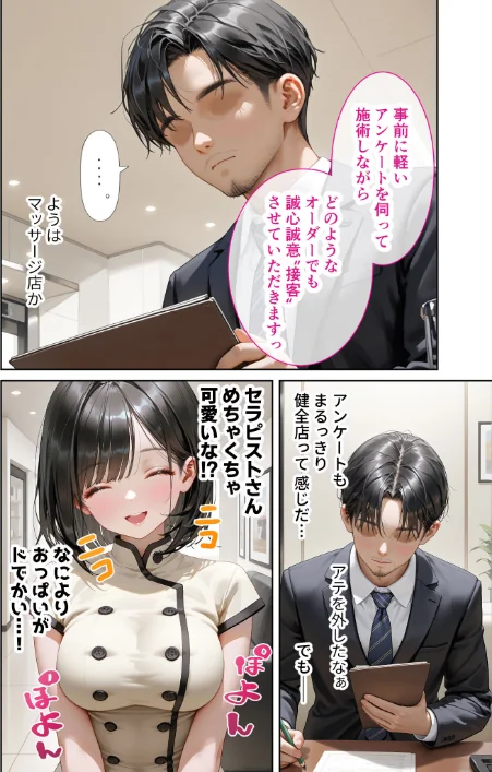 【エロ漫画】桃尻レイ/究極のSEXセラピー 〜何でも望みを叶えてくれるHなセラピスト〜（単話） 試し読みサンプル 8ページ目